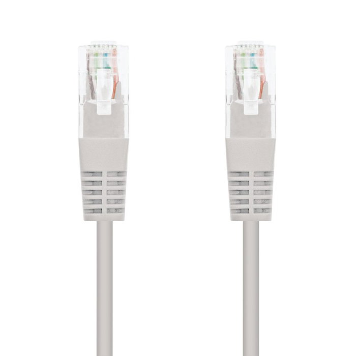 Nanocable Cable de Red RJ45 Cat5e U/UTP AWG24 1m Gris Nanocable Cable de Red RJ45 Cat5e U/UTP AWG24 1m Gris